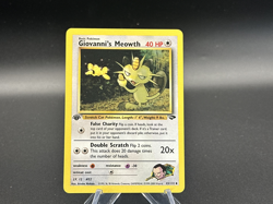 Giovanni's Meowth - 1st Edition - 43/132 Gym Challenge - Pokemon TCG - 2000 - Image 1