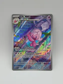 Pokemon TCG Tinkatuff Scarlet & Violet Paldea Evolved 217/193 Illustration Rare - Image 1
