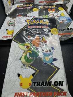 First Partner Pack Complete Set 7 New Sealed Pokemon 25th Anniversary Booster - Image 5