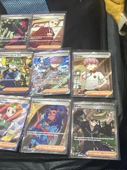 Lot Of 10 Trainer Full Art | Rainbow Pokemon Cards - Image 4