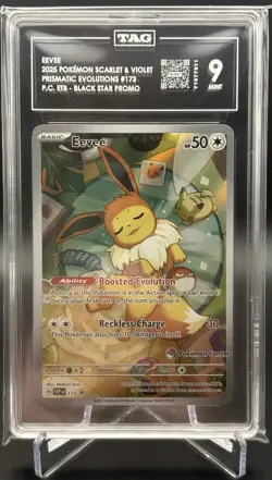 Eevee - 173 (Pokemon Center Exclusive) 173 Sv: Scarlet & Violet Promo Cards Holo - Image 1