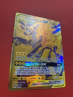 Pikachu & Zekrom GX SM248 Sm Gold Pokemon Card TCG - Image 4