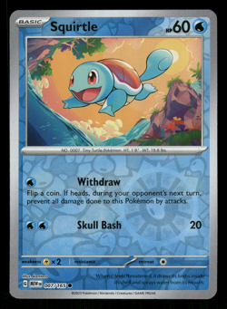 Squirtle - (Reverse Cosmos Holo) (Costco Exclusive) 007/165 Miscellaneous Cards - Image 1