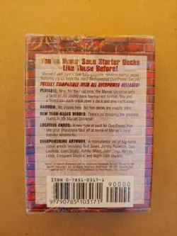Marvel OverPower Monumental Card Game New Starter Deck Sealed Fleer - Image 2