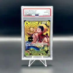 PSA 10 Luffy ST13-015 2nd Anniversary Japanese One Piece Card - Image 1