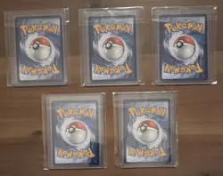 Pokemon 25th Anniversary Pikachu VMAX, V & Full Art Card Lot x 5 - Image 2