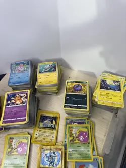 Pokemon Card Lot, Jumbos, Less Than 200 Vtg Non Holo. Mostly Modern Best In Pic - Image 4