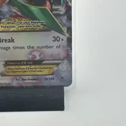 M Rayquaza EX 76/108 • 2015 Ultra Rare Holo Roaring Skies Pokemon Card • NM - Image 5