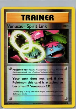 Venusaur Spirit Link 89/108 Reverse Holo XY - Evolutions - Pokemon Card - NM - Image 1