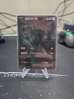 Zekrom ex 172/086 Pokemon Card TCG Black Bolt ΜΙΝΤ - Image 1