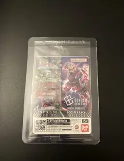 Gundam EXBP-003 EX Base Promo Card | 2025 World Tour USA Exclusive | Mint Bandai - Image 2
