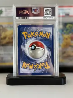 Pikachu Yellow Cheeks 1999 WOTC Pokemon Card 58/102 Base Set PSA Grade NM Mint 8 - Image 2