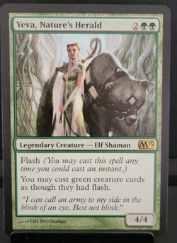 MTG Yeva, Nature's Herald - Core Set 2013 - 197/249 Rare - Image 1