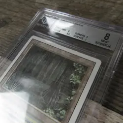 Magic The Gathering MTG Bayou Dual Land Revised 1994 BGS 8 NM Graded Rare - Image 4