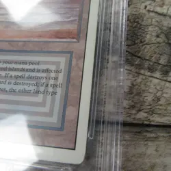 Magic The Gathering MTG Underground Sea Dual Land Revised BGS Authentic Altered - Image 5