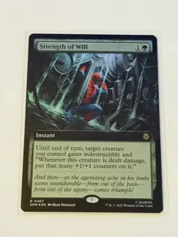 Strength of Will Extended Art Marvel's Spider-Man Foil 267 - Image 1