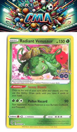 Pokemon GO #004/078 Radiant Venusaur - Image 1