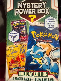 Pokemon Mystery Power Box - Holiday Edition - Walmart 2022 - Sealed - Image 1