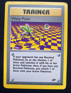 Pokemon: Gym Challenge Common: Warp Point 126/132 LP/MP - Image 1