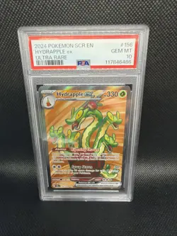 Hydrapple EX 156/142 Ultra Rare Pokemon Stellar Crown PSA 10 - Image 1
