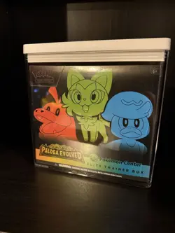Pokemon Center Paldea Evolved Elite Trainer Box, Sealed, Case Included - Image 1