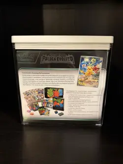 Pokemon Center Paldea Evolved Elite Trainer Box, Sealed, Case Included - Image 3