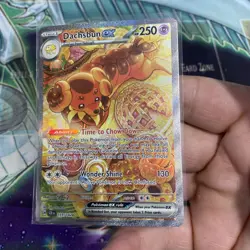 2024 Pokemon Scarlet & Violet Stellar Crown Dachsbun ex #169/142 - Image 3