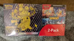 (2 BOXES) Costco Pokemon Surging Sparks Elite Trainer Box ETB + Booster Bundle - Image 2