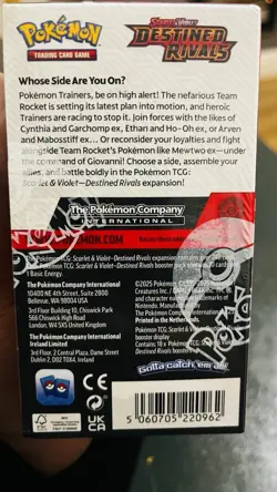 Pokemon TCG Destined Rivals Single Booster Packs - Brand New ✅ - Image 3