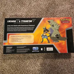 Pokemon TCG Lucario V & Tyranitar V Collector's Box - 14 Packs 820650856716 - Image 2