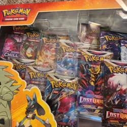 Pokemon TCG Lucario V & Tyranitar V Collector's Box - 14 Packs 820650856716 - Image 4