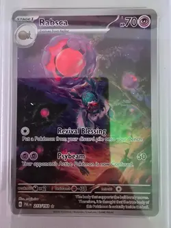 2023 Pokemon Paldea Evolved Rabsca #215 PSA 8 Near Mint/Mint - Image 2