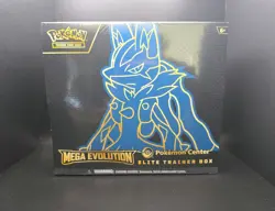 Pokemon TCG Lucario Mega Evolution Pokemon Center Elite Trainer Box (ETB) Sealed - Image 1