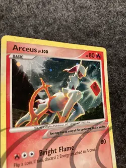 Pokemon TCG Arceus AR3 Holo Rare - Image 3