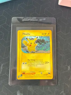 2003 Pokemon Pikachu Skyridge 84/144 Non Holo RARE TCG WOTC VINTAGE NM - Image 4