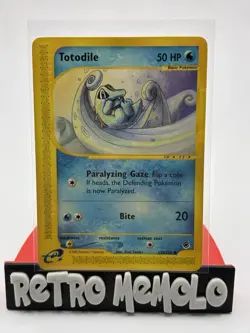 Totodile 135/165 LP | E-Card Series: Expedition Base Set | Non Holo Common - Image 1