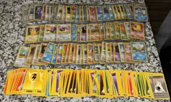 Huge Collection Bulk Lot 100+ Pokemon Cards Vintage 1999 WOTC Base Jungle Fossil - Image 1