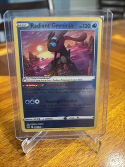 Radiant Greninja 046/189 Astral Radiance Ultra Rare Holo Pokemon Card NM - Image 1