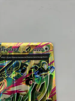 Pokemon JUMBO/Oversized Card Mega M Rayquaza EX Full Art XY 98/98 - Image 3