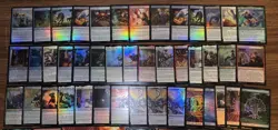 MTG Marvel Spiderman Lot Of 60 Collector Booster Cards: Rare, Mythic, U, C, L, T - Image 5