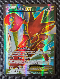 Pokemon Card - Scizor Ex - XY BreakPoint - Full Art - 119/122 - MP - Image 1