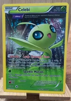 Celebi XY93 - Holo Swirl - Black Star Promo - 2015 Pokemon Card - LP - Image 1