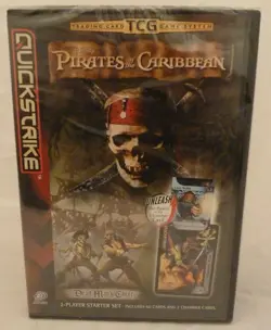 QUICKSTRIKE PIRATES OF THE CARIBBEAN TRADING CARD GAME 2-PLAYER STARTER PACK - Image 1