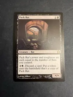 Pack Rat Return to Ravnica Magic the Gathering Rare LP - Image 1