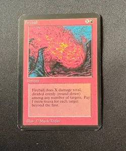 MTG Alpha FIREBALL Vintage - Image 1