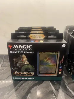 Magic Lord of the Rings Tales of Middle Earth Commander Deck Riders of Rohan 195166205052 - Image 1