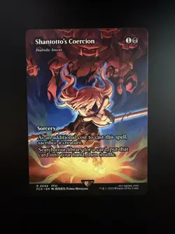 MTG Final Fantasy English Shantotto's Coercion Showcase 0034 Non-Foil - Image 1