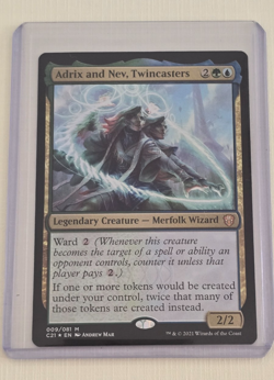 Adrix and Nev, Twincasters Commander 2021 Foil - Image 1