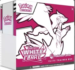 Pokemon Center Exclusive - White Flare ETB Elite Trainer Box - New Sealed - MINT - Image 1