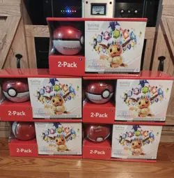 5x POKEMON PRISMATIC EVOLUTIONS ETB TRAINER BOX & POKEBALL SAMS CLUB BUNDLE - Image 1